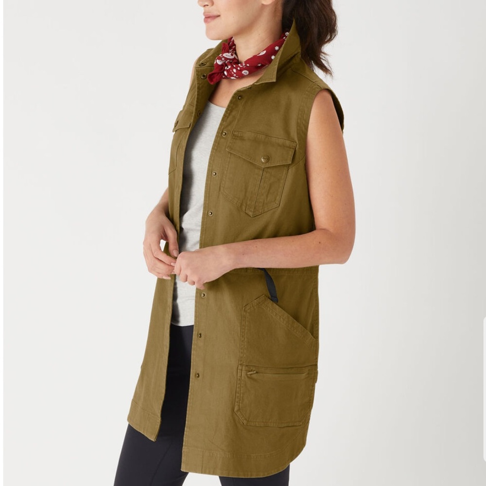 Duluth Trading Rootstock Gardening Tunic Vest - XS